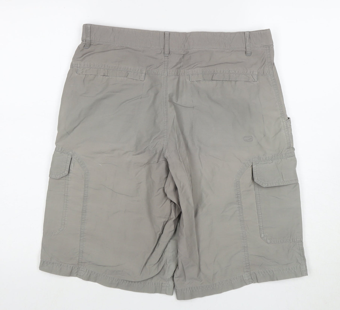 Marks and Spencer Men’s Beige Cargo Shorts, Size 34