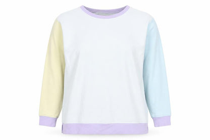 Womens UK Size 2 Lands' End Multicoloured Pullover Sweatshirt
