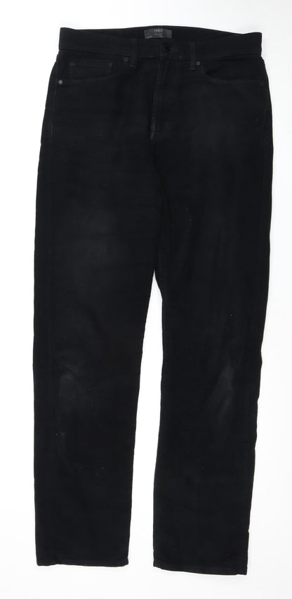 Marks and Spencer Men’s Black Skinny Jeans - M
