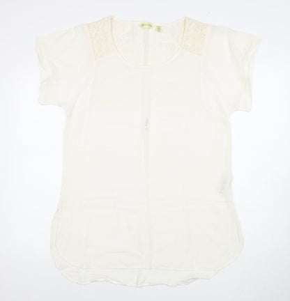 Accessorize Women's White Lace Blouse S