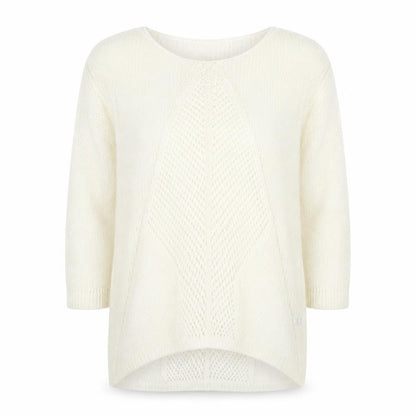 Womens UK Size 10 NEXT Ivory Pullover Jumper