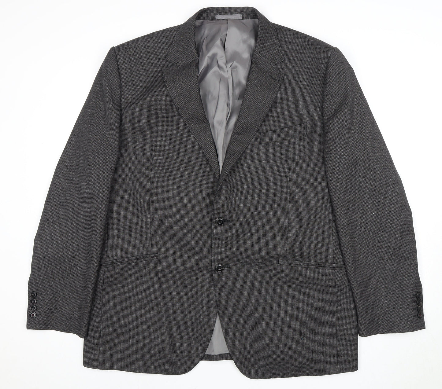 Mens UK Size 46 Marks and Spencer Regular Grey Suit Jacket
