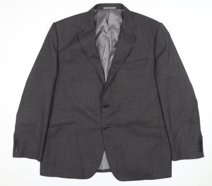 Mens UK Size 46 Marks and Spencer Regular Grey Suit Jacket