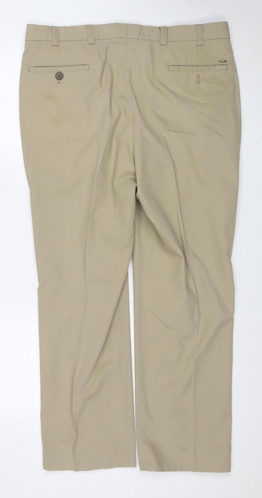 Oakman Men’s Beige Chino Trousers - Size 36