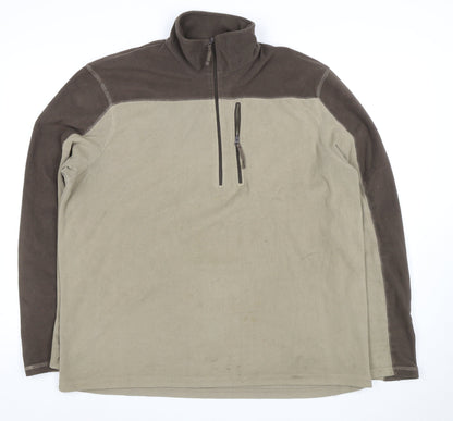 Mens UK Size L Mountain Warehouse Brown Pullover Sweatshirt