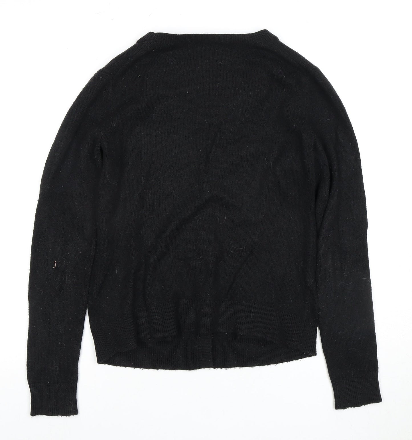 Gap Women's Black V-Neck Cardigan - Size S