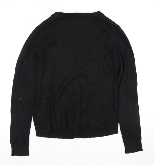 Gap Women's Black V-Neck Cardigan - Size S