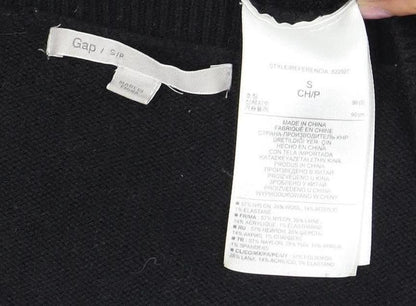 Gap Women's Black V-Neck Cardigan - Size S