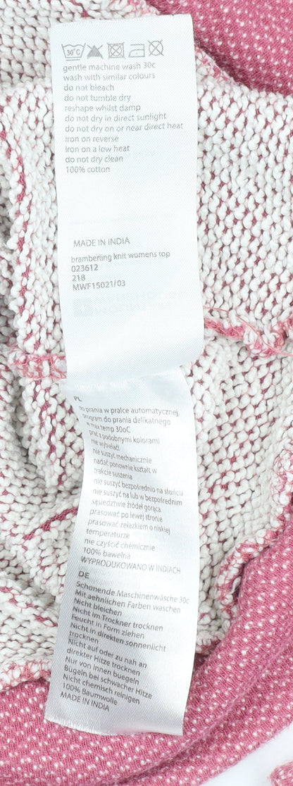 Womens UK Size 16 Mountain Warehouse Pink Pullover Sweatshirt