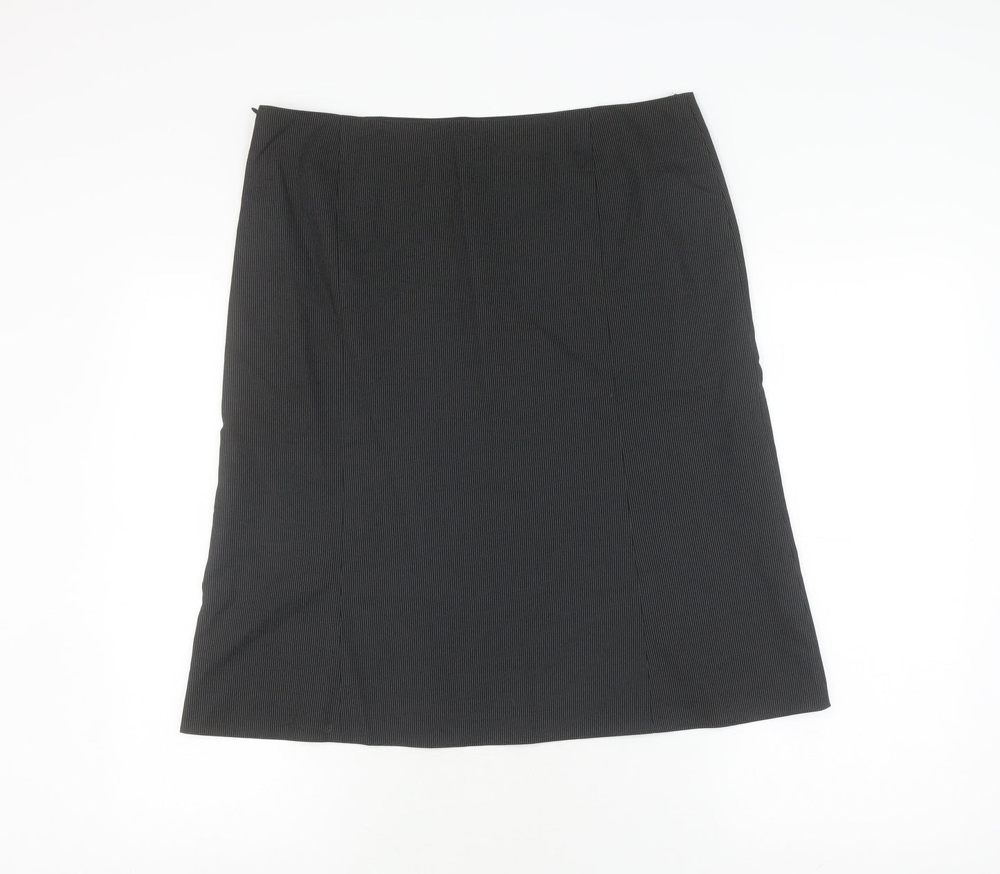 s.Oliver Women's Black Midi Pencil Skirt Size 14