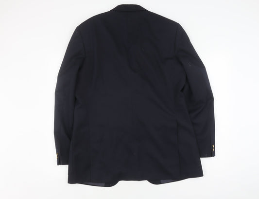 Mens UK Size 42 Baumler Regular Black Suit Jacket