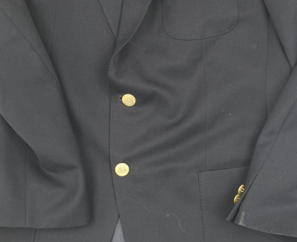 Mens UK Size 42 Baumler Regular Black Suit Jacket