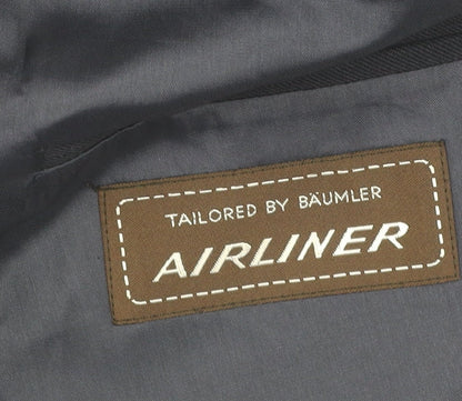 Mens UK Size 42 Baumler Regular Black Suit Jacket