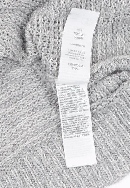 Abercrombie & Fitch Grey Men's Cardigan M/L V-Neck