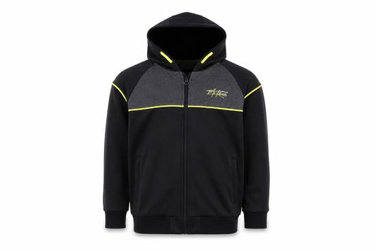 McKenzie Boys Black Full Zip Hoodie 10-11 Years