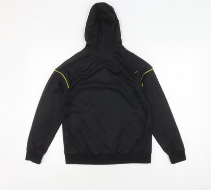 McKenzie Boys Black Full Zip Hoodie 10-11 Years