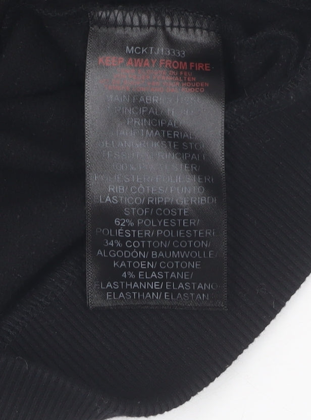 McKenzie Boys Black Full Zip Hoodie 10-11 Years