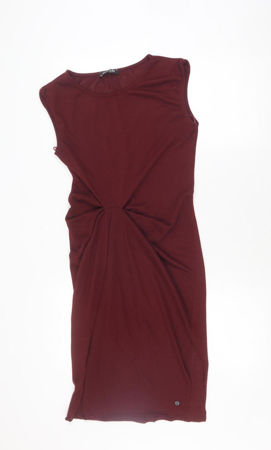 Firetrap Red Sleeveless Women's Dress - Size S