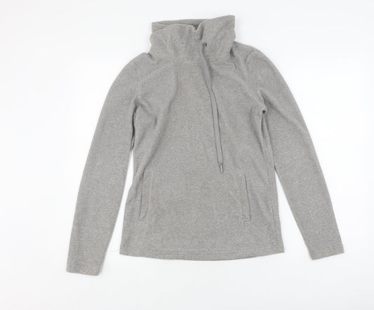 Womens UK Size 8 Mountain Warehouse Grey Pullover Sweatshirt