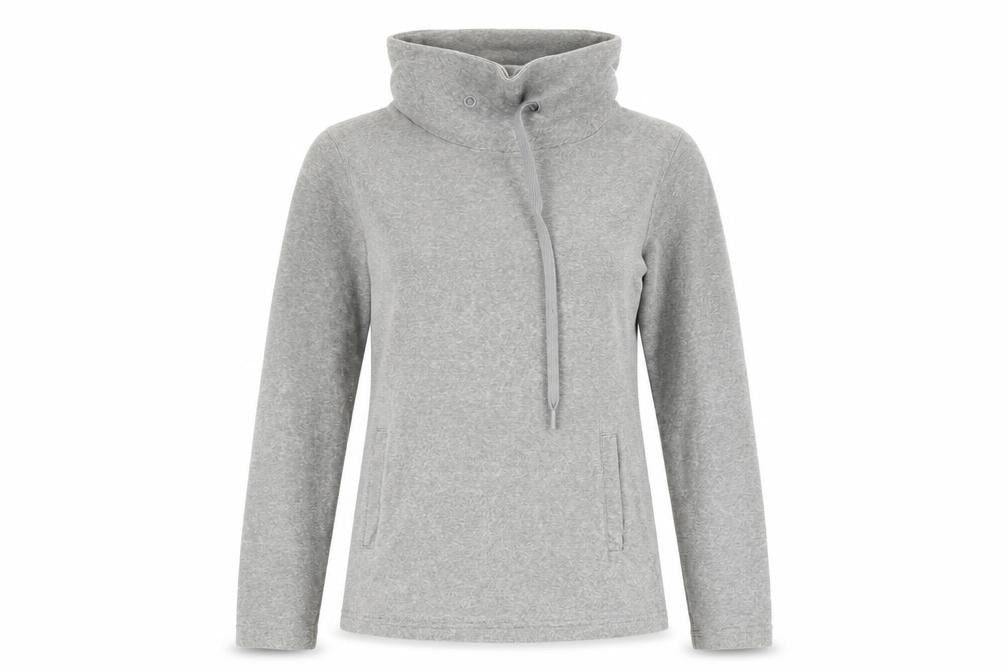 Womens UK Size 8 Mountain Warehouse Grey Pullover Sweatshirt
