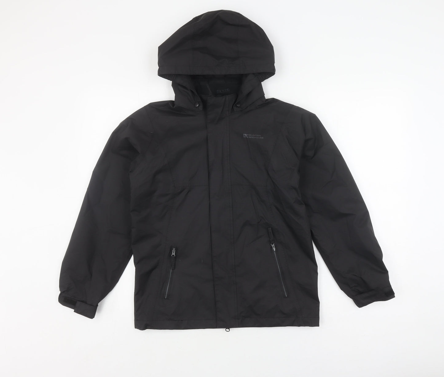 Mountain Warehouse Boys Black Parka Jacket 11-12Y Waterproof
