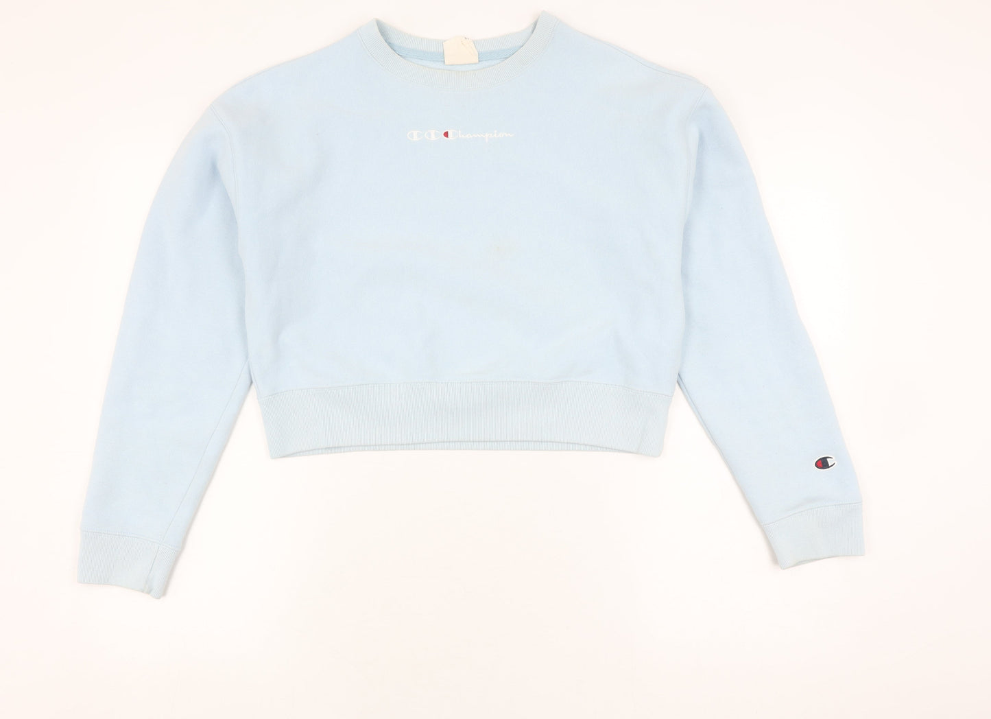 Champion Women's Blue Pullover Sweatshirt M