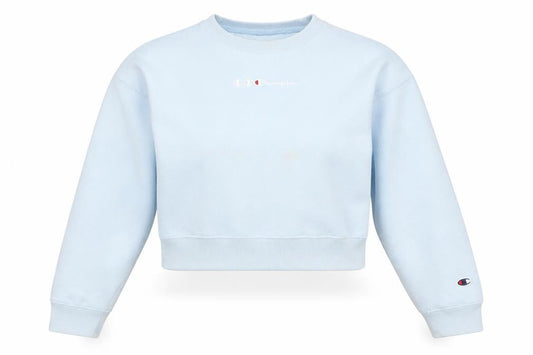 Womens UK Size M Champion Blue Pullover Sweatshirt
