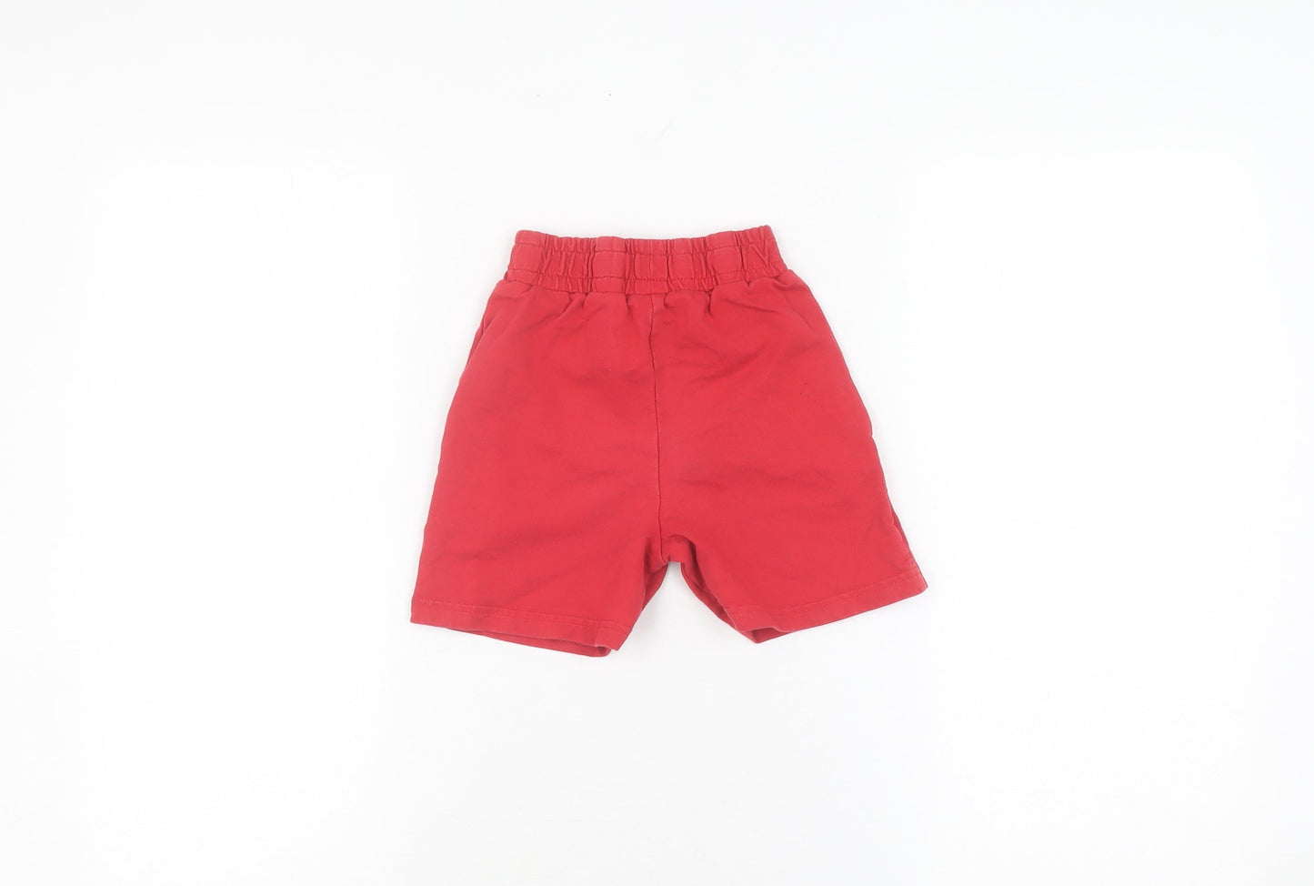 Fila Boys Red Athletic Shorts Age 2-3 Elastic Waist