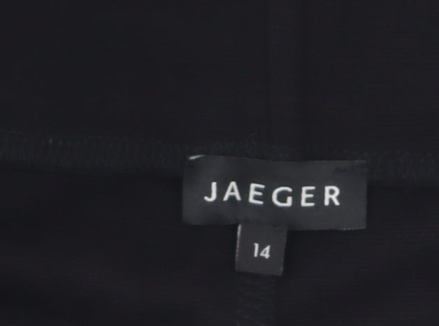 Jaeger Women's Black Skirt Size 14 Casual Wear