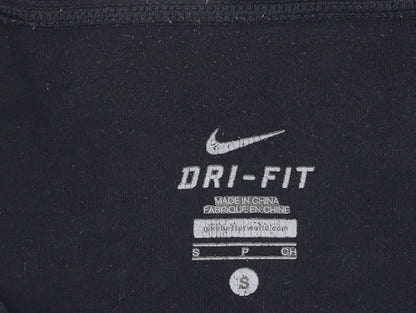 Nike Black Women's Compression Leggings - Size S, Slim Fit