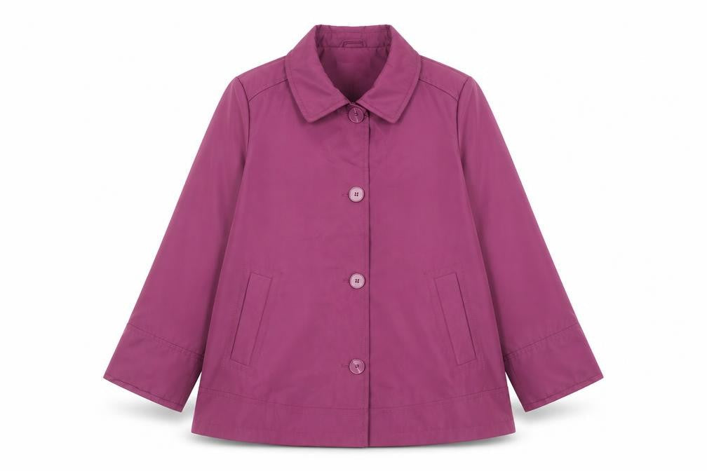 Eastex Women's Purple Mid-Length Coat Size 14