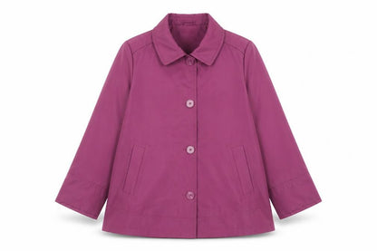 Eastex Women's Purple Mid-Length Coat Size 14