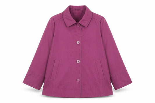 Eastex Women's Purple Mid-Length Coat Size 14