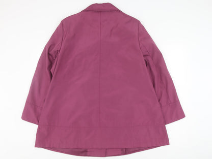 Eastex Women's Purple Mid-Length Coat Size 14