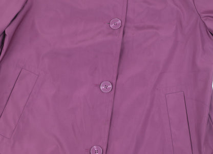 Eastex Women's Purple Mid-Length Coat Size 14