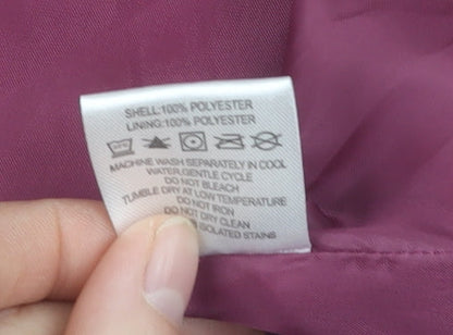 Eastex Women's Purple Mid-Length Coat Size 14