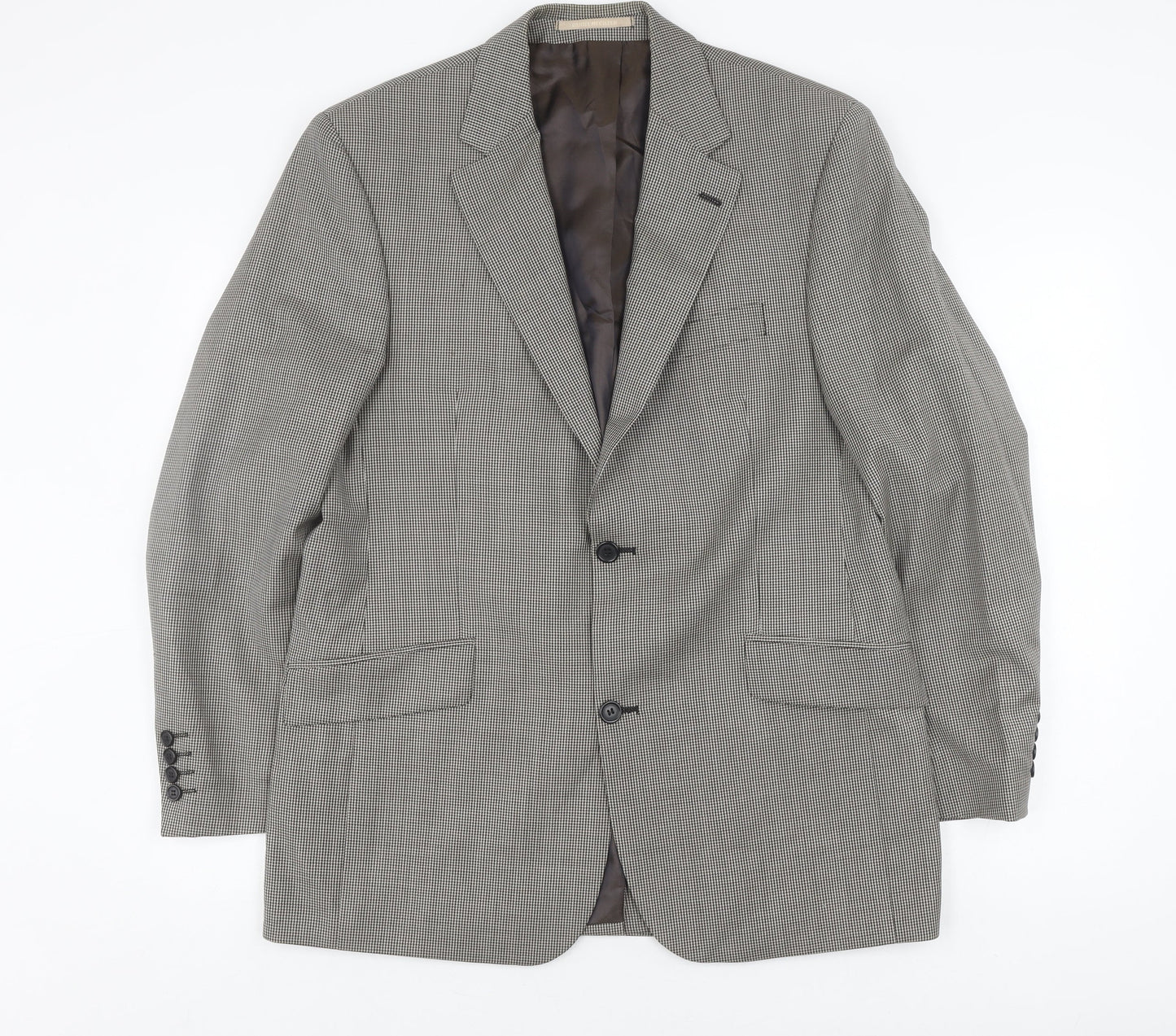 Mens UK Size 40 Daniel Hechter Regular Grey Suit Jacket