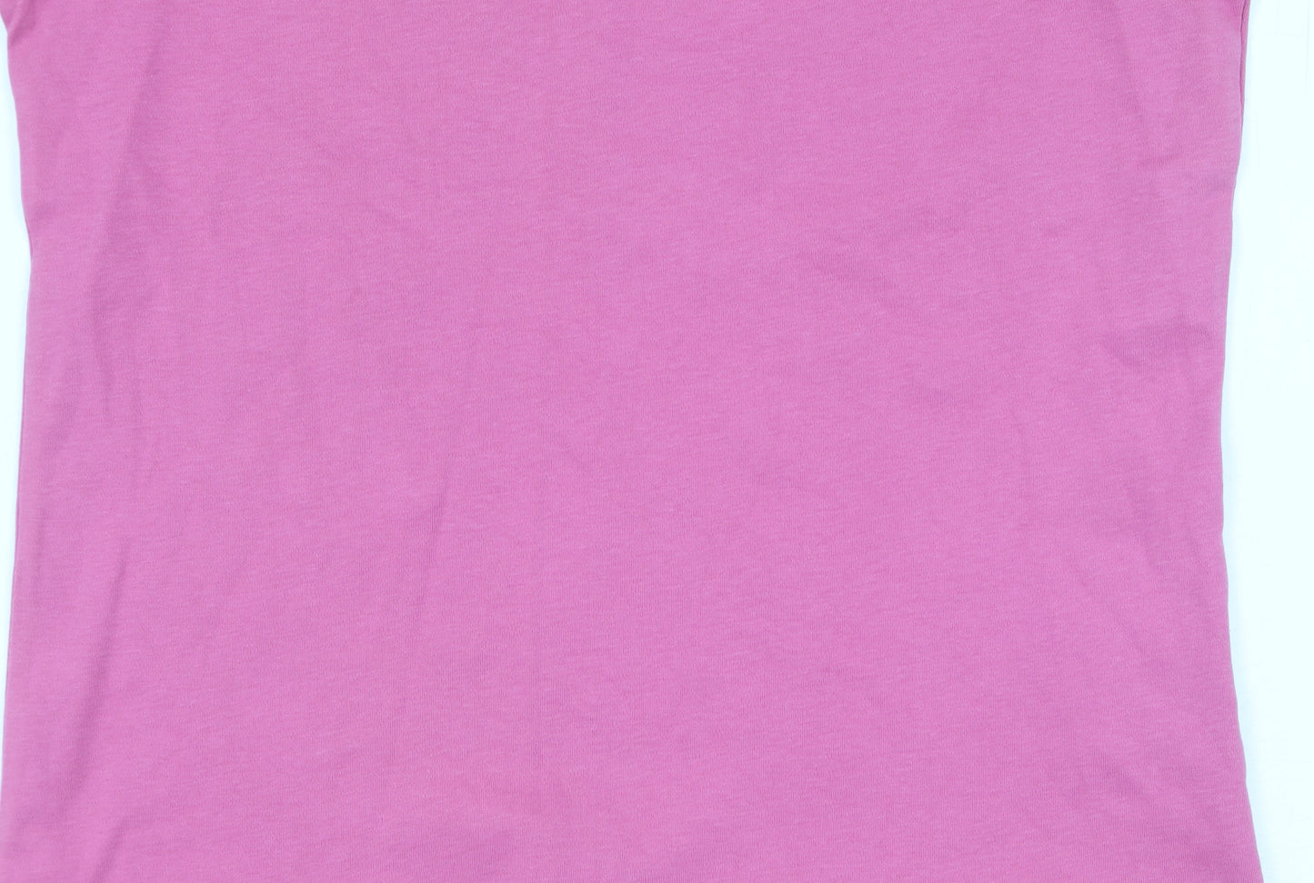 Womens UK Size 10-12 Honor Millburn Pink Basic T-Shirt