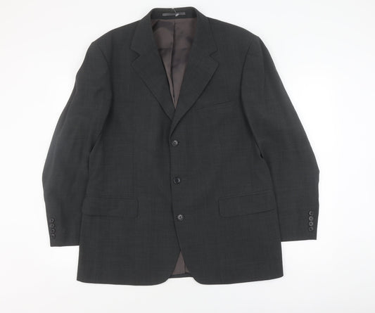 Mens UK Size 42 Magee Regular Grey Suit Jacket