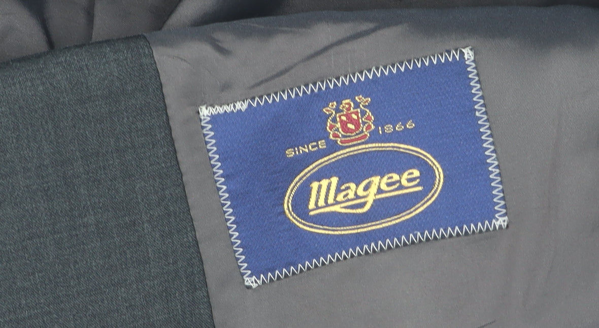 Mens UK Size 42 Magee Regular Grey Suit Jacket