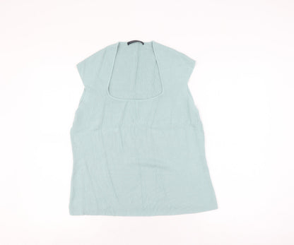 Womens UK Size M Windsmoor Green Basic Tank