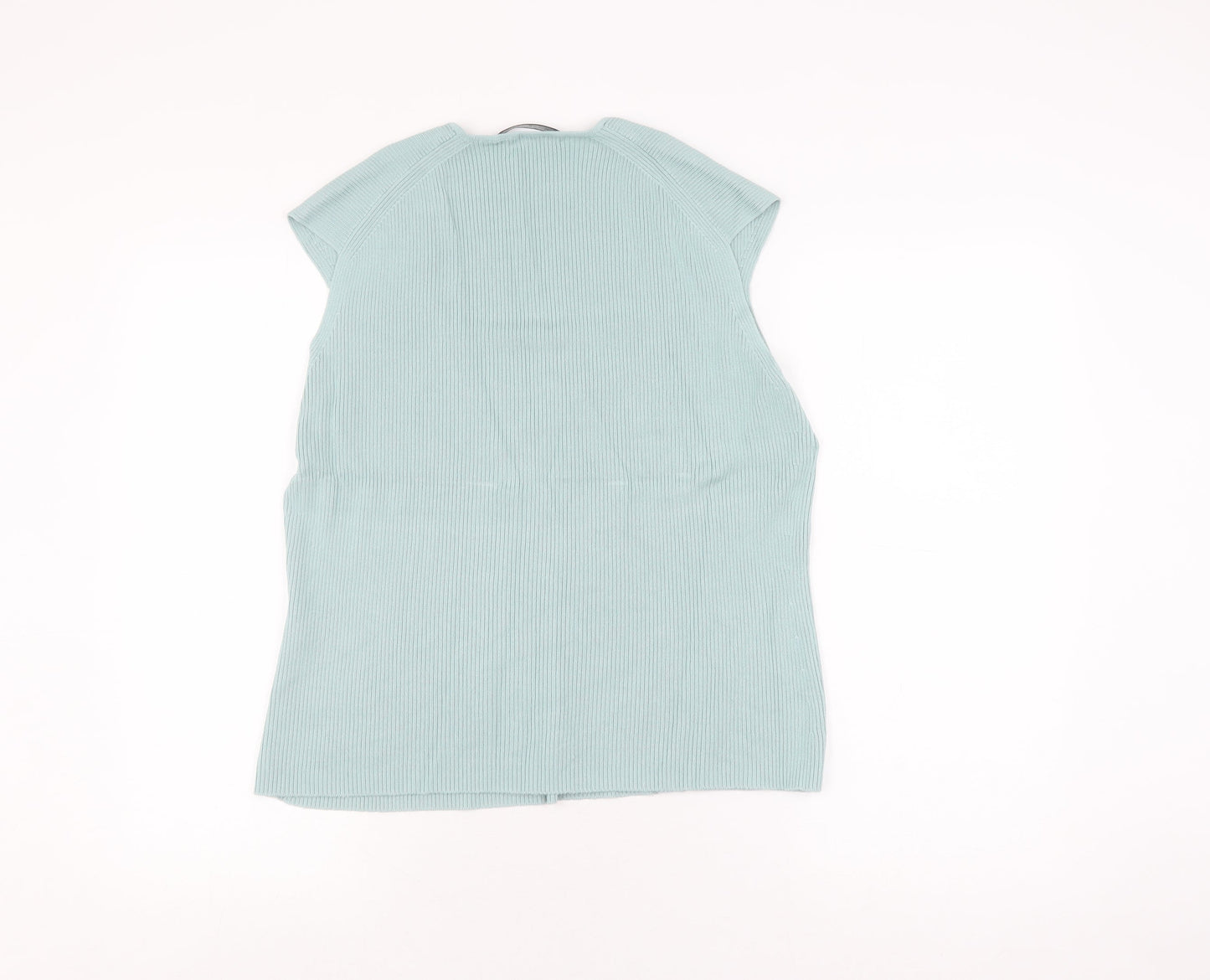 Womens UK Size M Windsmoor Green Basic Tank
