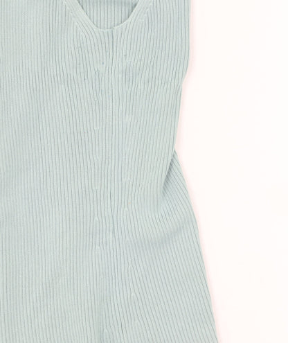 Womens UK Size M Windsmoor Green Basic Tank