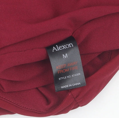 Alexon Women's Red Wrap Sleeveless Top, Size M