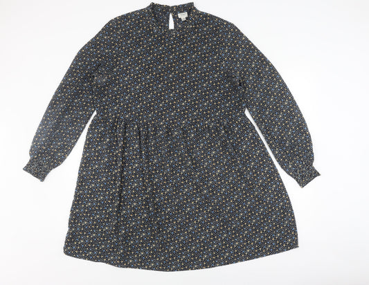 Jacqueline de Yong Women's Floral A-Line Dress, Size 10