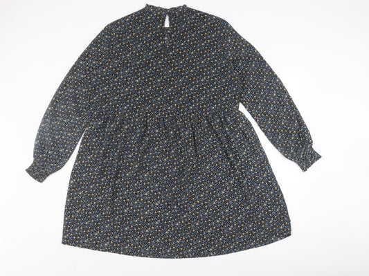 Jacqueline de Yong Women's Floral A-Line Dress, Size 10