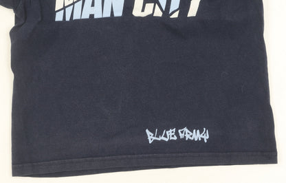 MCFC Boys Blue Graphic T-Shirt 5-6 Years