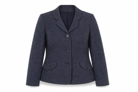 Womens UK Size 12 Eastex Regular Blue Suit Jacket