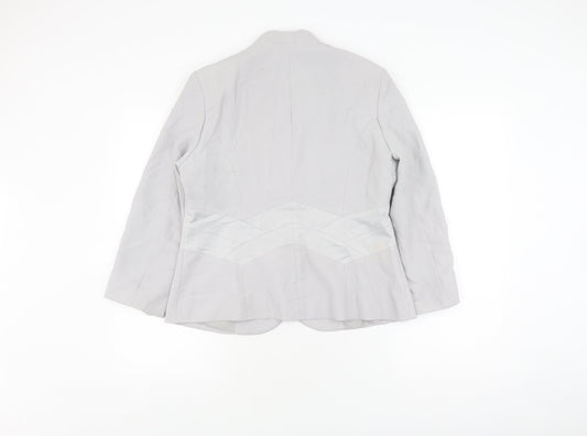Eastex Women's Grey Suit Jacket Size 12 Regular