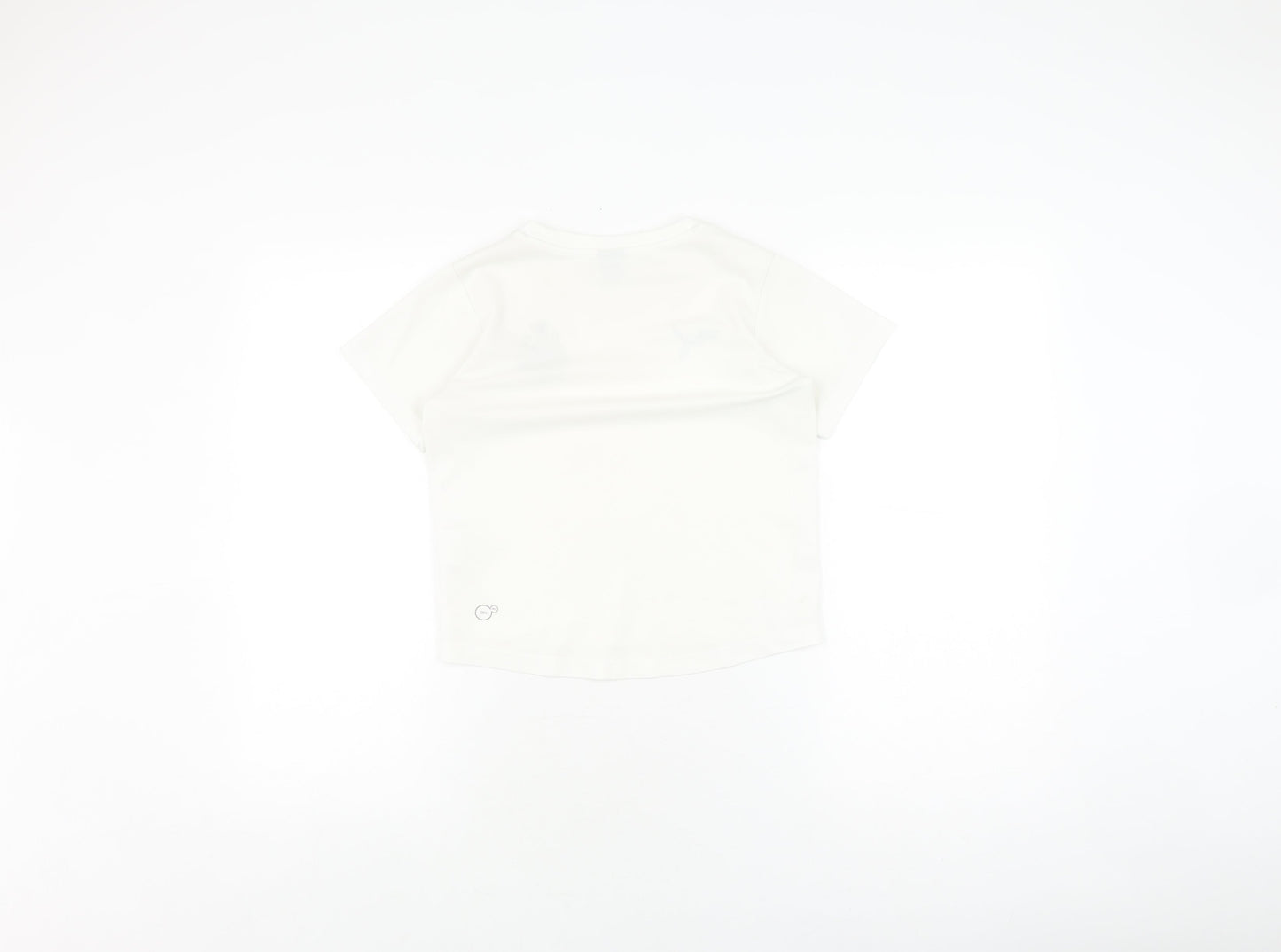 Puma Boys White Medium Football Jersey T-Shirt